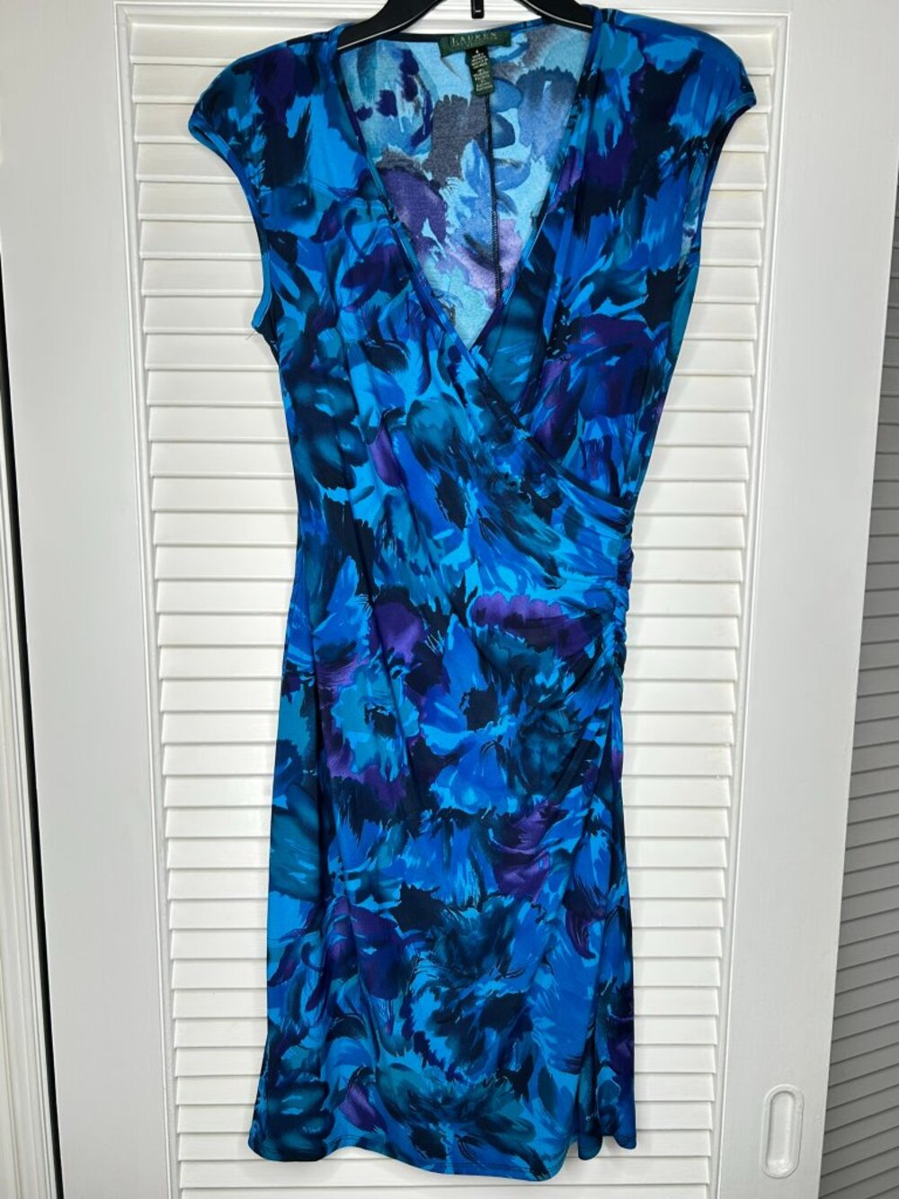 Ralph Lauren Floral Pattern Shoulder Women Dress – Size 4